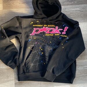 Black spider hoodie